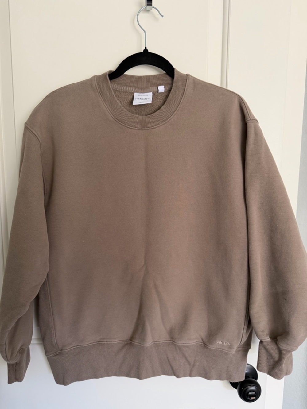 Aritzia Women’s Taupe Crewneck Sweatshirt